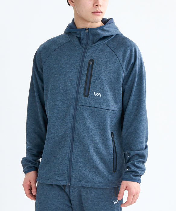 RVCA メンズ BALANCE TECH FLEECE  パーカー 【2025年秋冬モデル】 GBH / XL