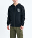RVCA メンズ BENJ TIGER EYES ZIP  パーカー 【2025年秋冬モデル】 BLK / XL