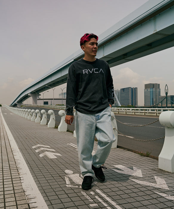 【OUTLET】RVCA メンズ RVCA LT ロンＴ 【2025年秋冬モデル】