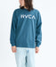 RVCA メンズ 3BOX LT ロンＴ 【2025年秋冬モデル】 BRK0 / XL