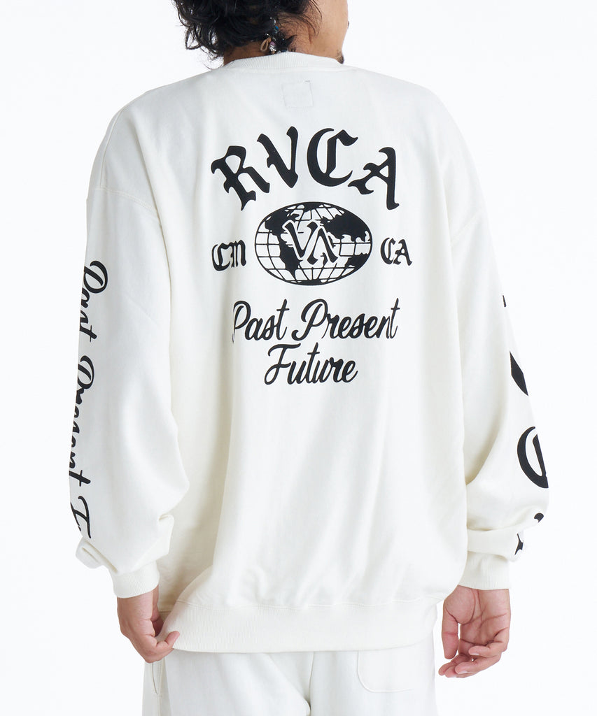 SALE】RVCA メンズ VA WORLD WIDE CR トレーナー 【2025年秋冬モデル】