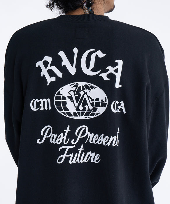 【SALE】RVCA メンズ VA WORLD WIDE CR トレーナー 【2025年秋冬モデル】