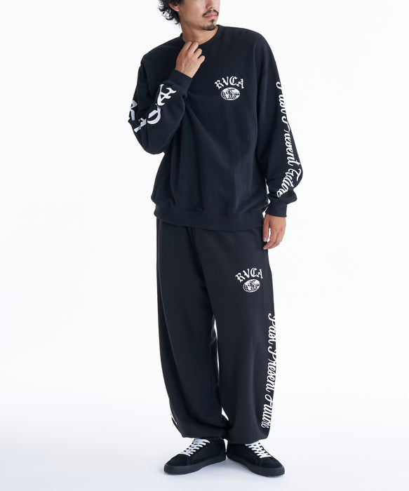 【SALE】RVCA メンズ VA WORLD WIDE CR トレーナー 【2025年秋冬モデル】