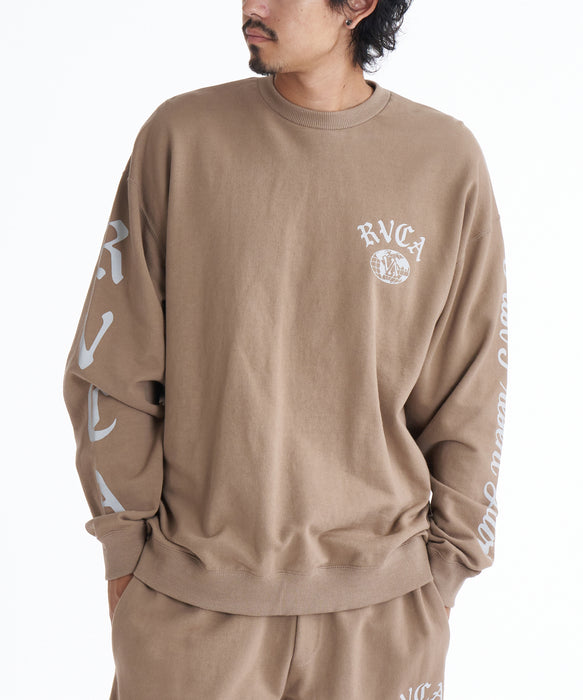【SALE】RVCA メンズ VA WORLD WIDE CR トレーナー 【2025年秋冬モデル】
