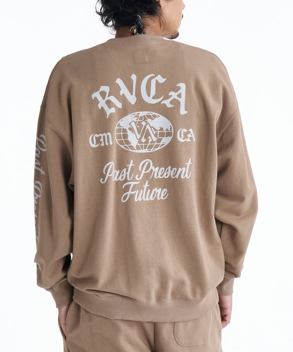 【SALE】RVCA メンズ VA WORLD WIDE CR トレーナー 【2025年秋冬モデル】