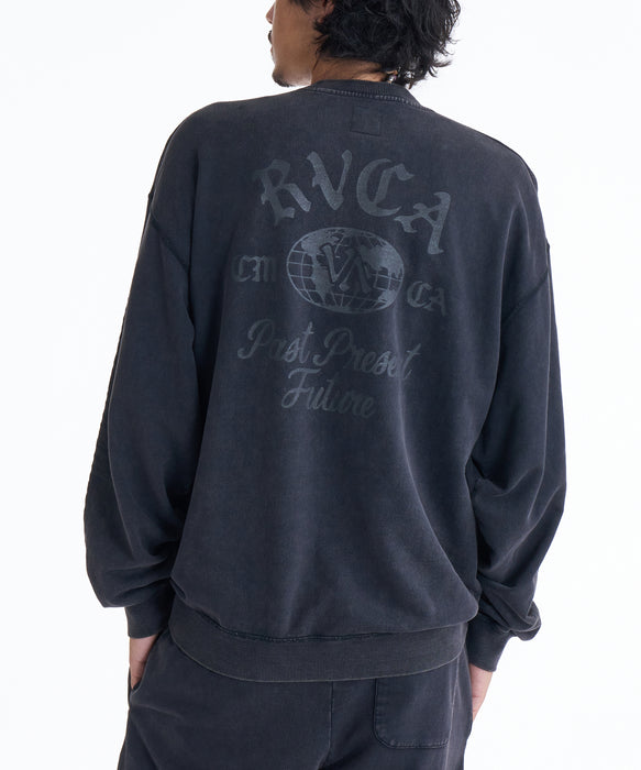 【SALE】RVCA メンズ VA WORLD WIDE CR トレーナー 【2025年秋冬モデル】