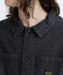 RVCA メンズ QUILTING DENIM SHIRT 長袖シャツ 【2025年秋冬モデル】 BLK / L