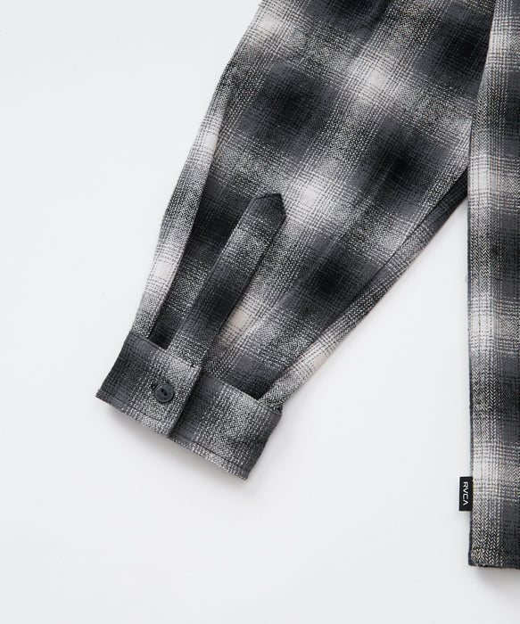【OUTLET】RVCA メンズ WOLD WIDE SHIRT 長袖シャツ 【2025年秋冬モデル】