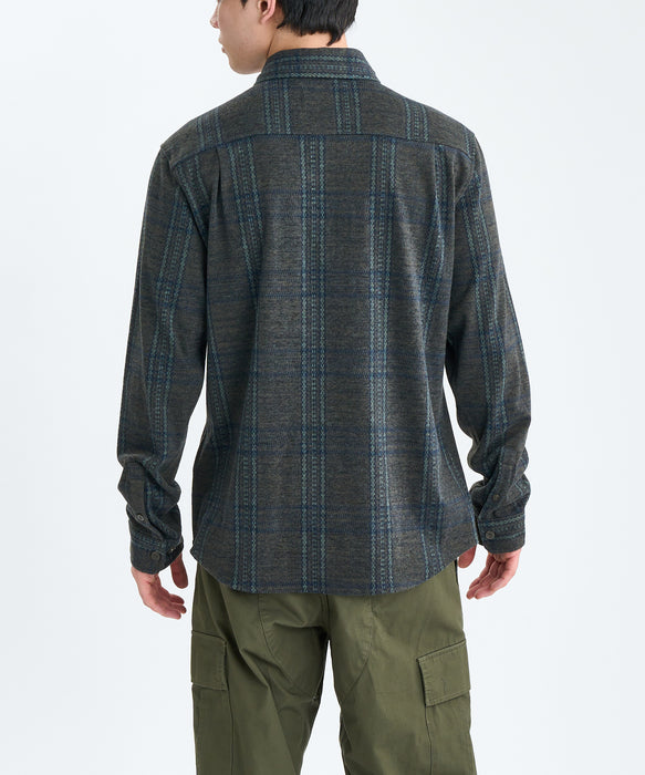 RVCA メンズ VACANCY FLANNEL LS 長袖シャツ 【2025年秋冬モデル】 MSH / XL