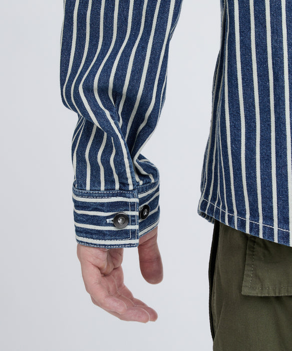 SALE】RVCA メンズ DAYSHIFT HICKORY OVERSHIRT 長袖シャツ 【2025年