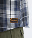 RVCA メンズ DAYSHIFT FLANNEL LS 長袖シャツ 【2025年秋冬モデル】 BLK / XL