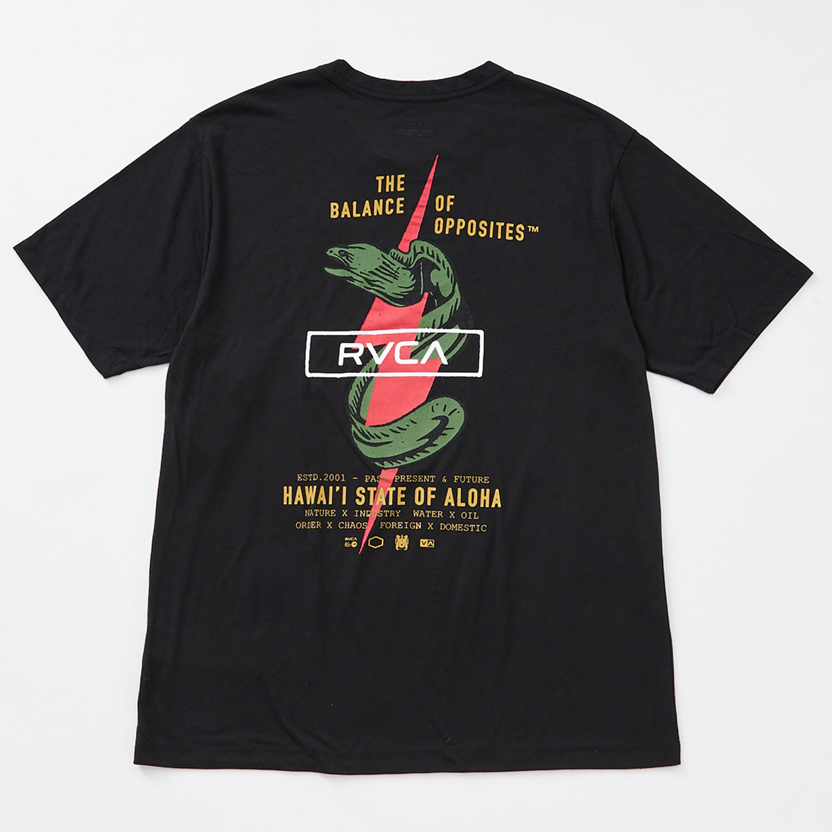 OUTLET FAMILY SALE】RVCA メンズ SHOCK SQUAD SS Tシャツ 【2025年
