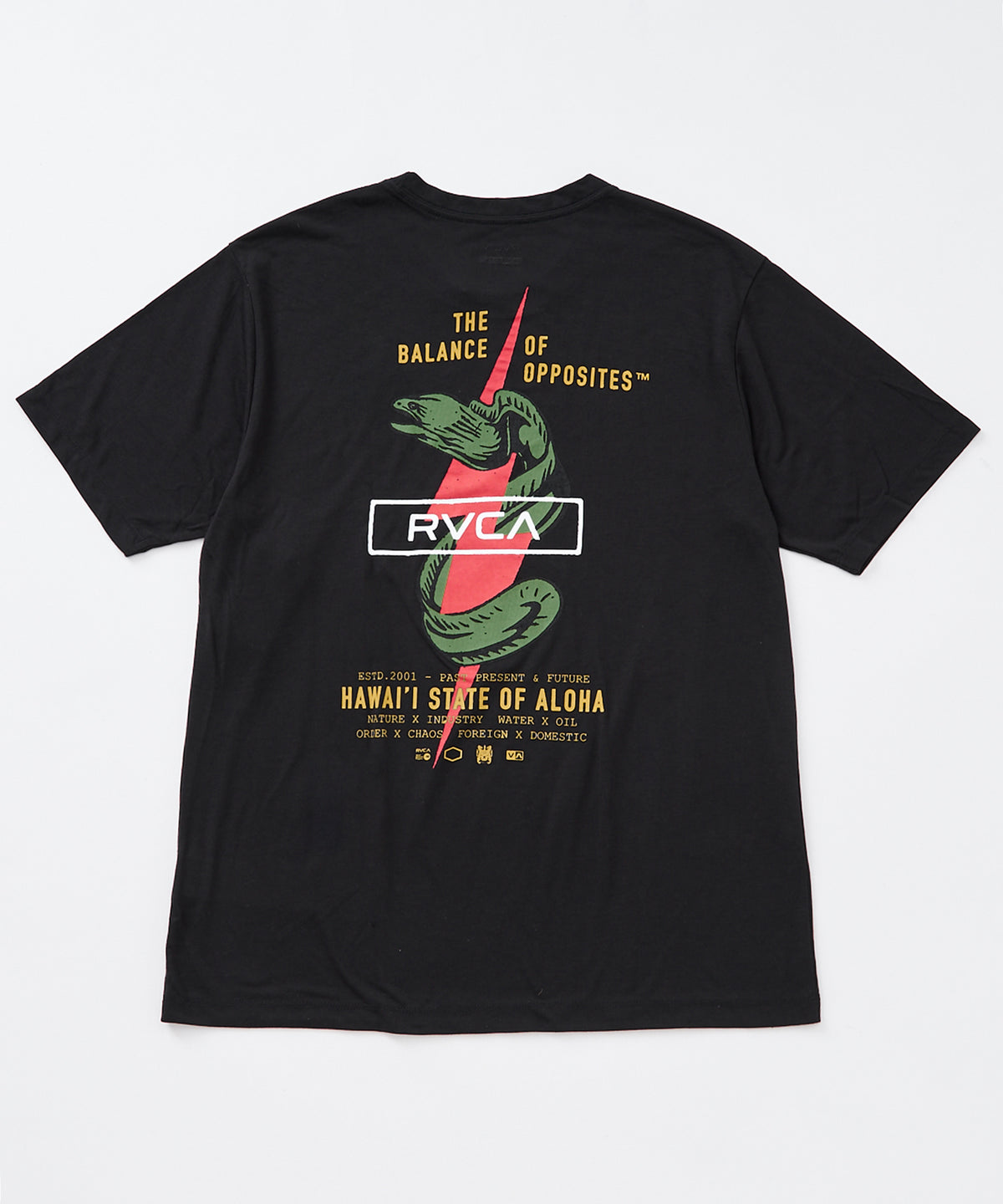 OUTLET FAMILY SALE】RVCA メンズ SHOCK SQUAD SS Tシャツ 【2025年
