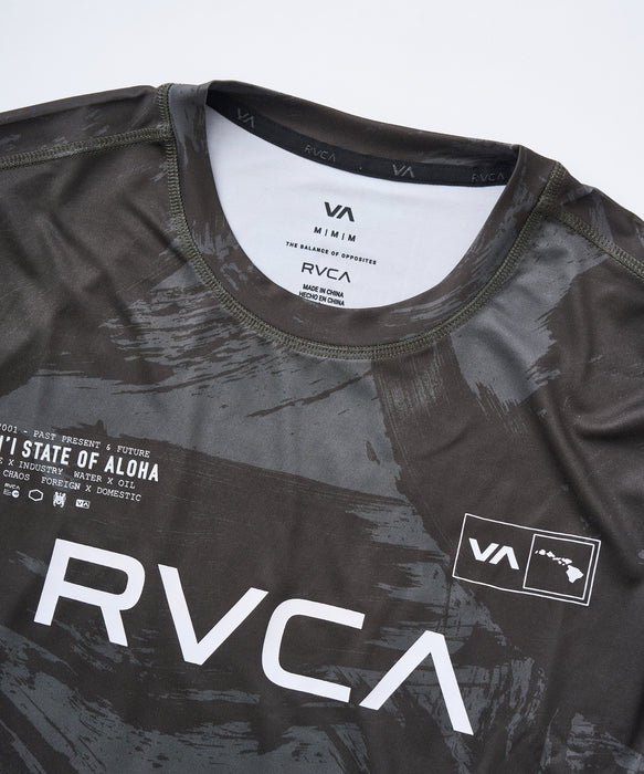 SALE】RVCA SPORT メンズ HAWAII SPORT VENT SS ラッシュガード 【2025