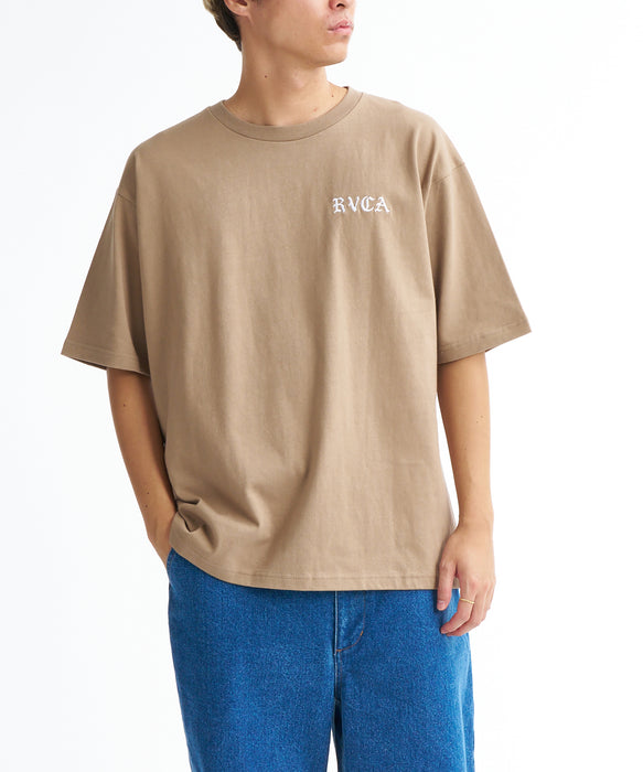 【OUTLET】【直営店限定】RVCA メンズ WORLD WIDE ARCH ST Tシャツ 【2025年秋冬モデル】