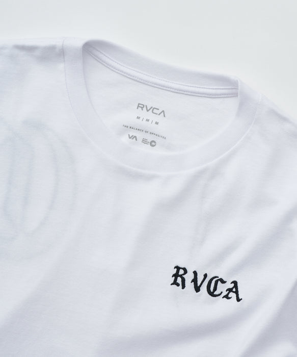 【OUTLET】【直営店限定】RVCA メンズ WORLD WIDE ARCH ST Tシャツ 【2025年秋冬モデル】