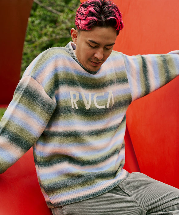 SALE】RVCA メンズ RS BIG RVCA KNIT セーター 【2025年秋冬モデル】