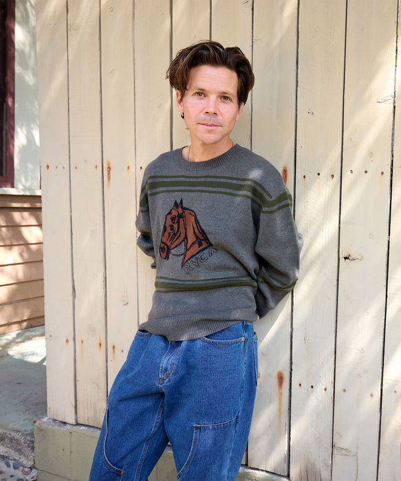 SALE】RVCA メンズ KSL CREW SWEATER セーター 【2025年秋冬モデル】