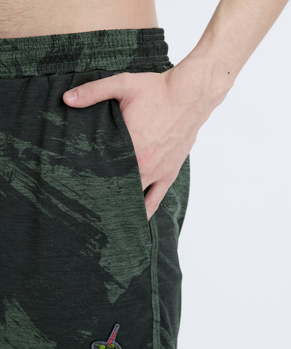 RVCA メンズ HAWAII YOGGER RECOVE ショートパンツ 【2025年秋冬モデル】 ICMO / XXL