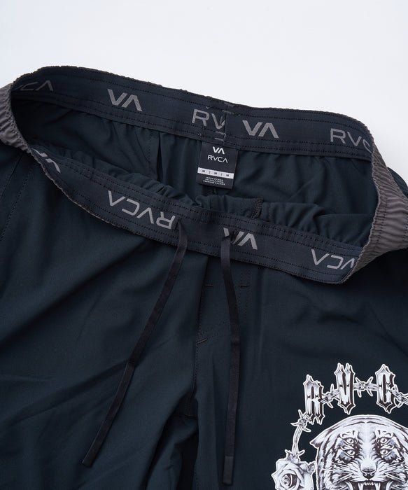 OUTLET】RVCA SPORT メンズ YOGGER STRETCH CONTRAST 17 ショート