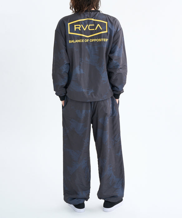 RVCA メンズ GRANT PUFFER REVERSI ロングパンツ 【2025年秋冬モデル】 BLK / XL