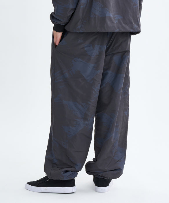 RVCA メンズ GRANT PUFFER REVERSI ロングパンツ 【2025年秋冬モデル】 BLK / XL