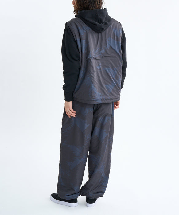 RVCA メンズ GRANT PUFFER REVERSI ロングパンツ 【2025年秋冬モデル】 BLK / XL