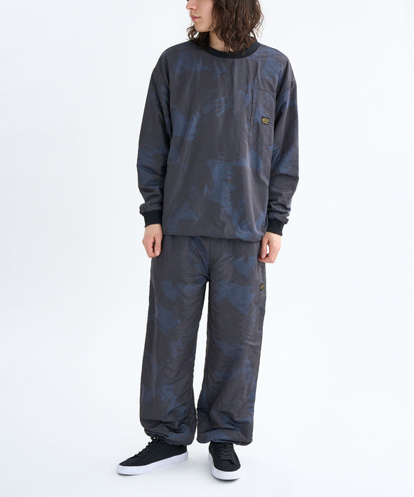 RVCA メンズ GRANT PUFFER REVERSI ロングパンツ 【2025年秋冬モデル】 BLK / XL