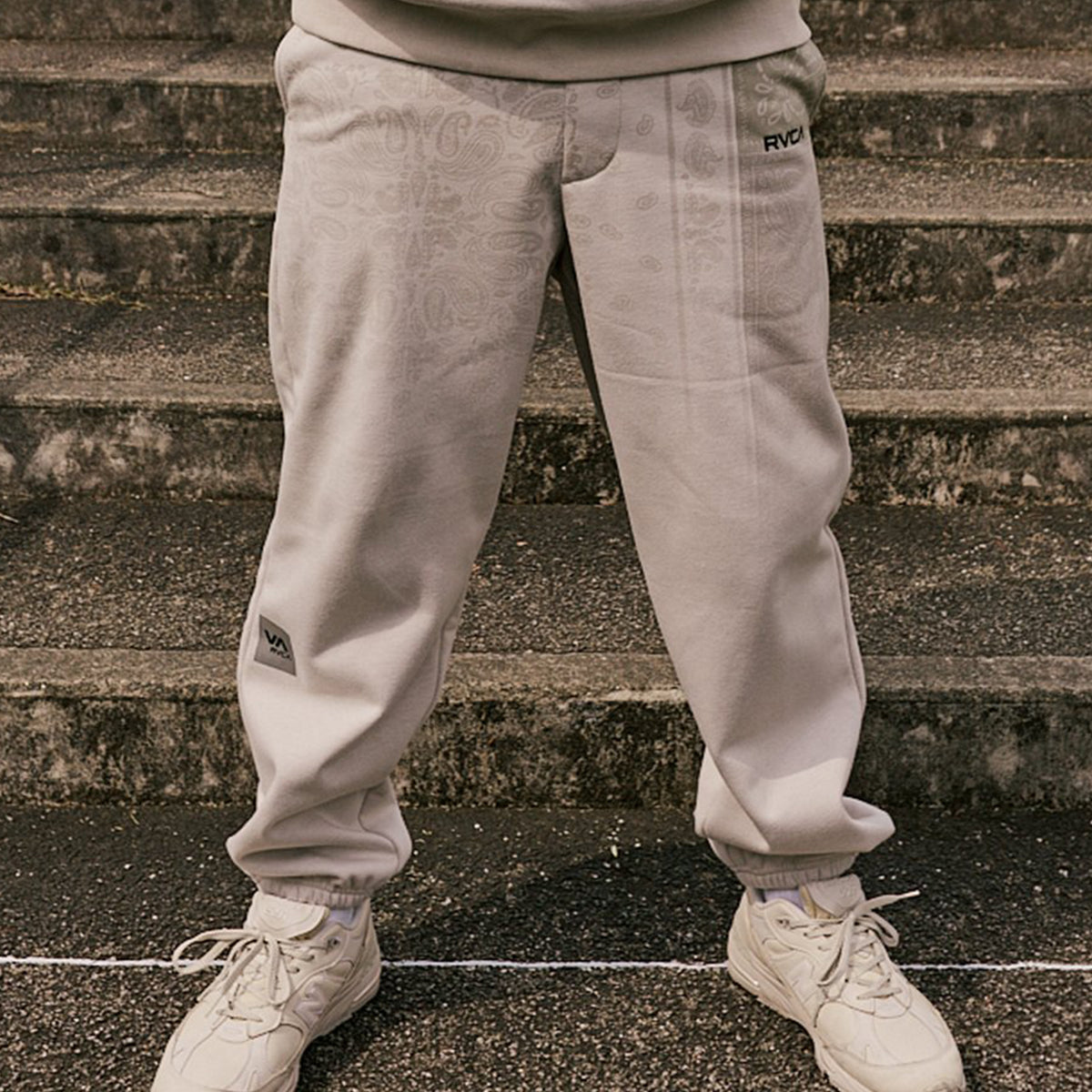 RVCA メンズ FADE WRWB PT セットアップボトムス 【2025年秋冬モデル】