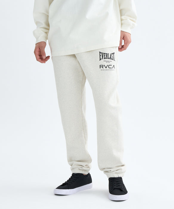 RVCA メンズ RVCA×EVERLAST SWEAT セットアップボトムス 【2025年秋冬モデル】 HWT / XL