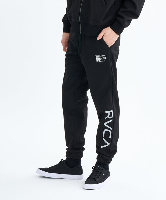 RVCA メンズ NEW BOX WRWB  PT セットアップボトムス 【2025年秋冬モデル】 BLK / XL
