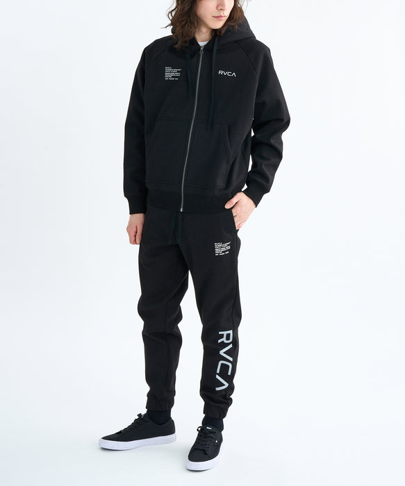 RVCA メンズ NEW BOX WRWB  PT セットアップボトムス 【2025年秋冬モデル】 BLK / XL