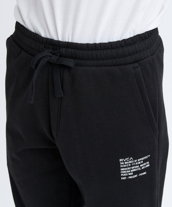 RVCA メンズ NEW BOX WRWB  PT セットアップボトムス 【2025年秋冬モデル】 BLK / XL