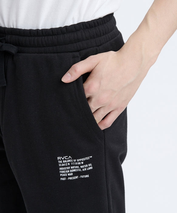 RVCA メンズ NEW BOX WRWB  PT セットアップボトムス 【2025年秋冬モデル】 BLK / XL
