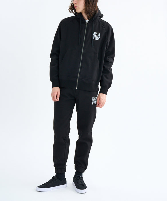 RVCA メンズ NEW STACK WRWB PT セットアップボトムス 【2025年秋冬モデル】 BLK / XL