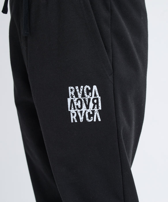 RVCA メンズ NEW STACK WRWB PT セットアップボトムス 【2025年秋冬モデル】 BLK / XL