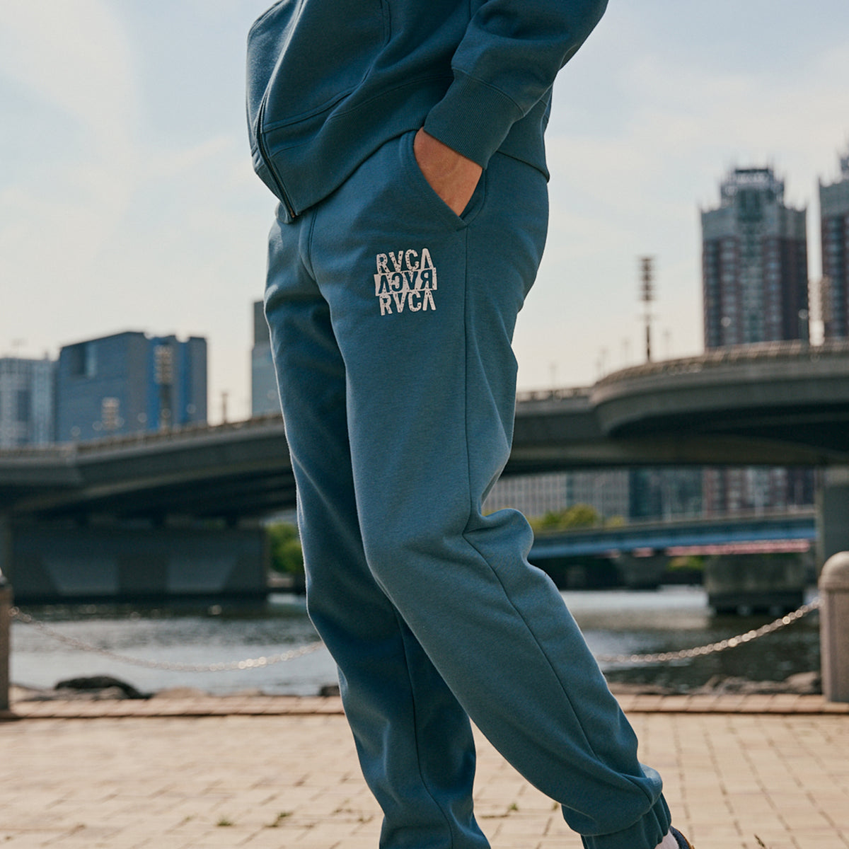 OUTLET】RVCA メンズ NEW STACK WRWB PT セットアップボトムス 【2025