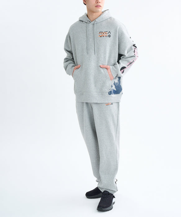 RVCA メンズ OVER PRINT PT セットアップボトムス 【2025年秋冬モデル】