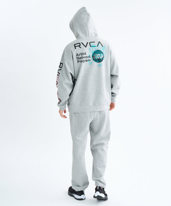 RVCA メンズ OVER PRINT PT セットアップボトムス 【2025年秋冬モデル】