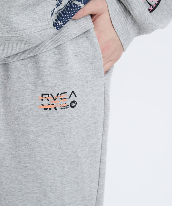 RVCA メンズ OVER PRINT PT セットアップボトムス 【2025年秋冬モデル】