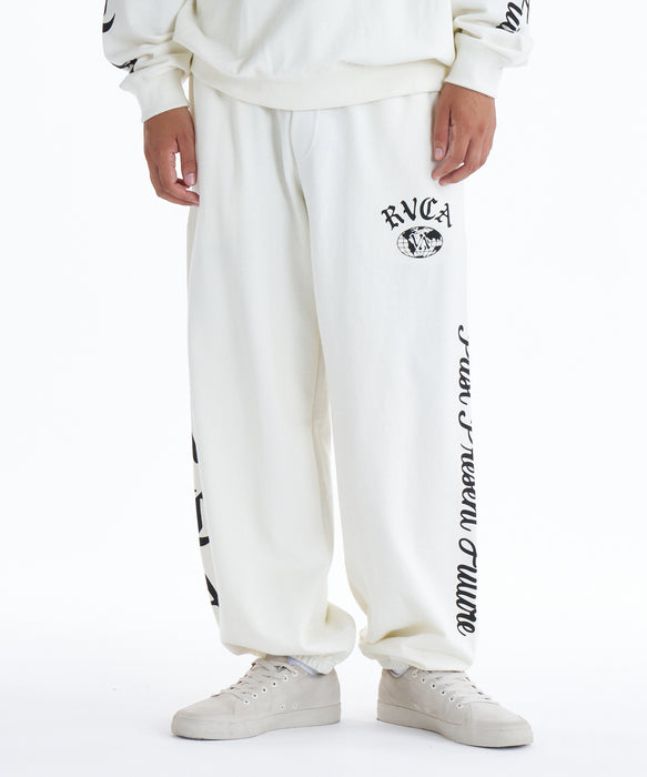 RVCA メンズ VA WORLD WIDE PT セットアップボトムス 【2025年秋冬モデル】