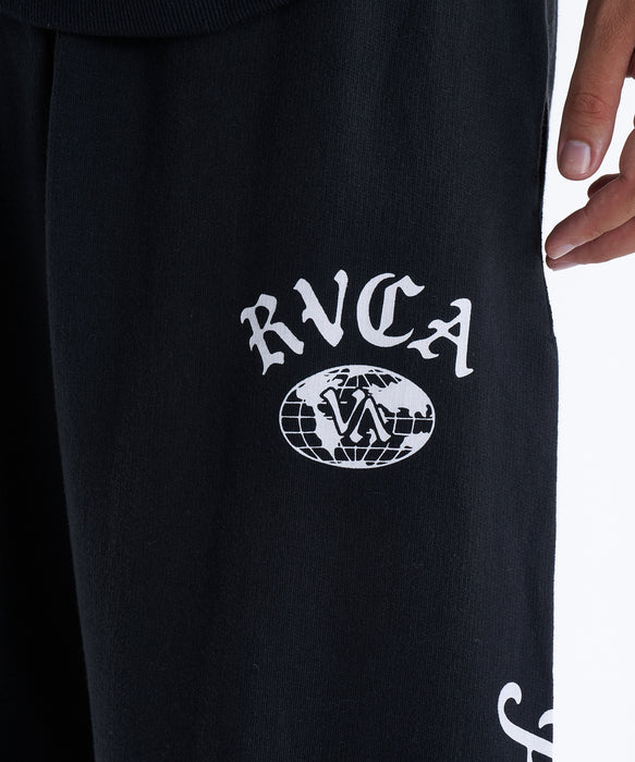 RVCA メンズ VA WORLD WIDE PT セットアップボトムス 【2025年秋冬モデル】