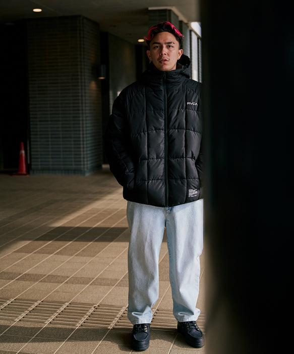 SALE】RVCA メンズ LIGHT PUFF MIL JKT ジャケット 【2025年秋冬モデル】