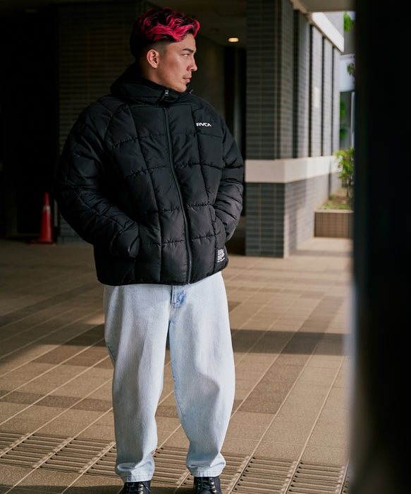 【OUTLET】RVCA メンズ LIGHT PUFF MIL JKT ジャケット 【2025年秋冬モデル】
