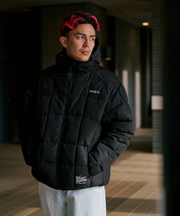 【OUTLET】RVCA メンズ LIGHT PUFF MIL JKT ジャケット 【2025年秋冬モデル】