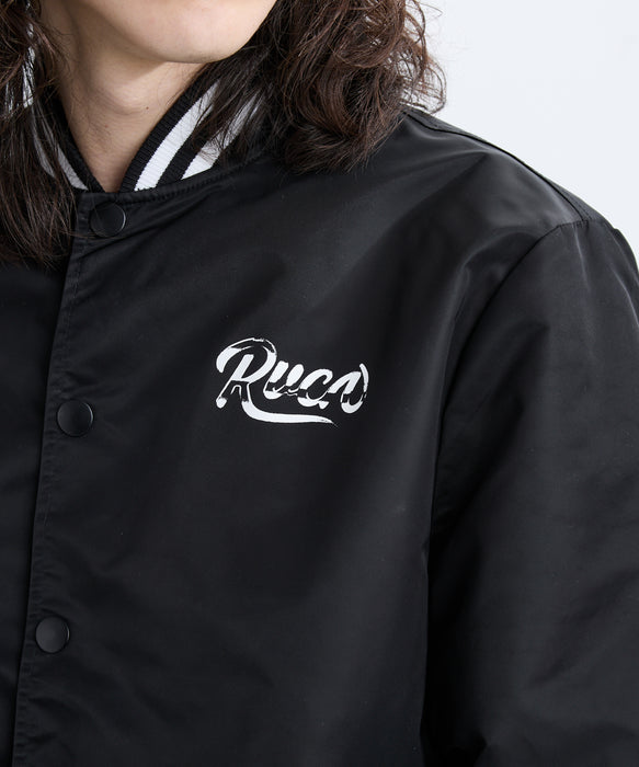 RVCA メンズ KROME JKT ジャケット 【2025年秋冬モデル】 BLK / XL