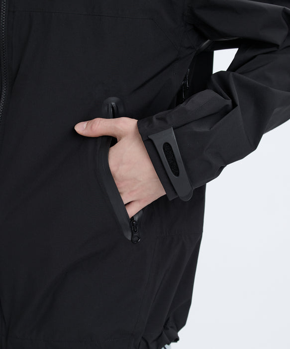 RVCA メンズ 3LYERD JKT ジャケット 【2025年秋冬モデル】 BLK / XL