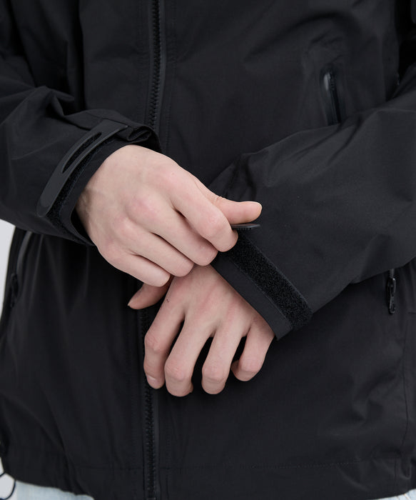 RVCA メンズ 3LYERD JKT ジャケット 【2025年秋冬モデル】 BLK / XL