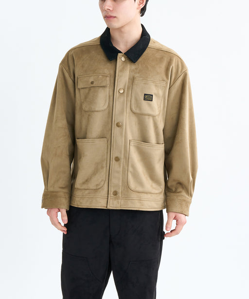 RVCA メンズ ECO SUEDE JKT ジャケット 【2025年秋冬モデル】 COY / L