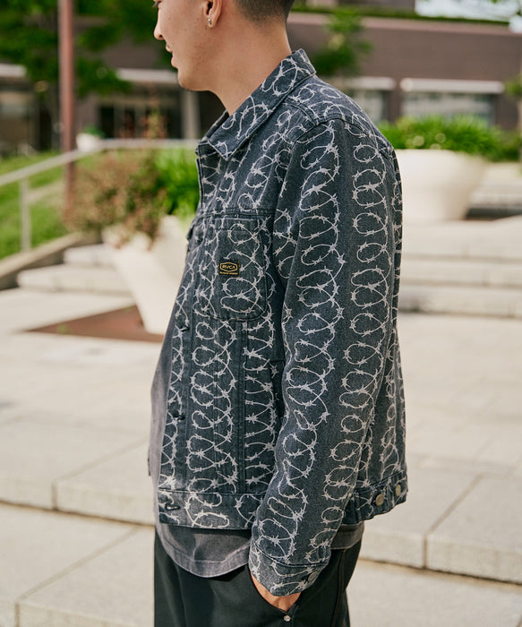 RVCA デニム　ジャケット　アウター RVCA メンズ DENIM JACKET ジャケット 【2025年秋冬モデル】